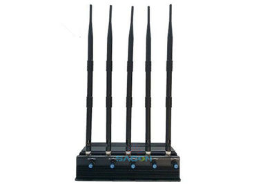 2G 3G 4G Wifi сигнальный джаммер блокировщик 5 антенн с частотой 50-60Гц